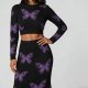 Women's Spring Butterfly Retro Suit Base Layer